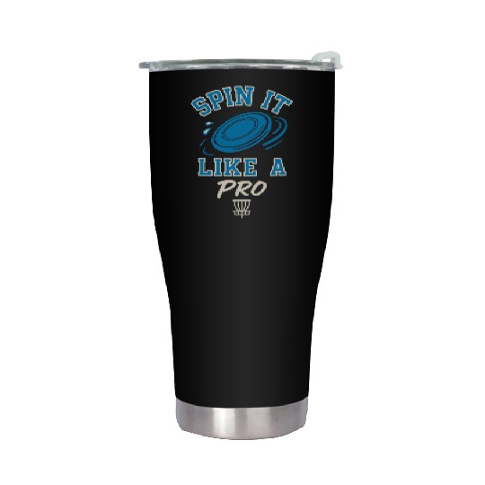 Disc Golf Coach Stainless Steel Tumblers Disc Golf Instructor Frisbee