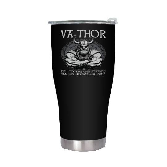 Viking Warrior Man Odin Thor Norman Walhalla Stainless Steel Tumblers
