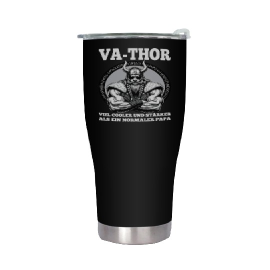 Viking Warrior Man Odin Thor Norman Walhalla Stainless Steel Tumblers