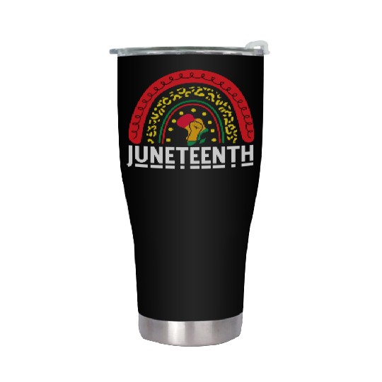 Juneteenth Black Pride Stainless Steel Tumblers
