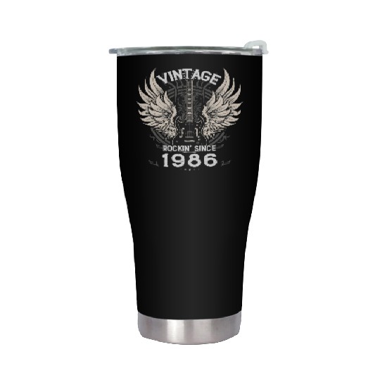 Vintage Rockin' Since 1986, 39 Years of Legendary Stainless Steel Tumblers