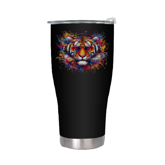 Tiger Beats Stainless Steel Tumblers
