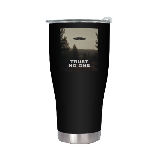Trust No One/The X-Files poster, S01E24 1994 Stainless Steel Tumblers