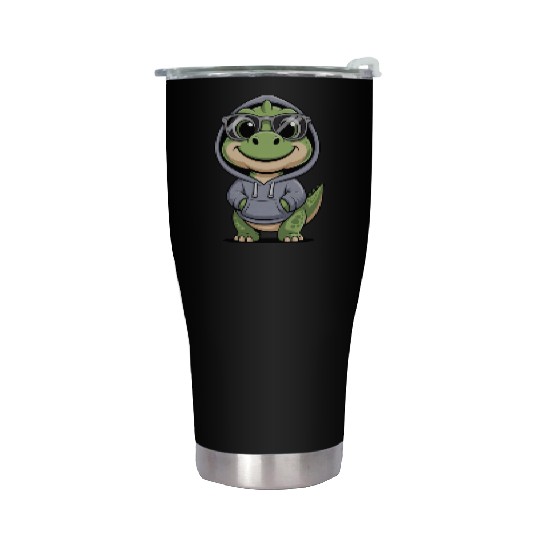 Cool Stainless Steel Tumblers Dino – Street Style Saurus