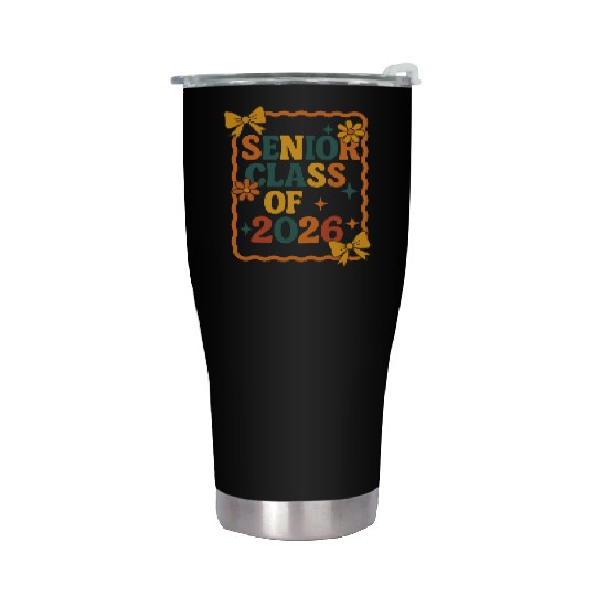Senior Class of 2026 Back to School Stainless Steel Tumblers