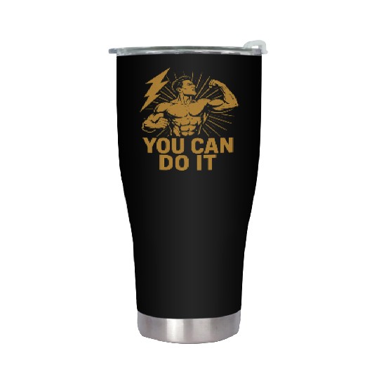 Muscle Motivation Stainless Steel Tumblers