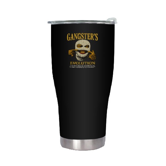 Gangster’s Evolution – Streetwear Statement Stainless Steel Tumblers