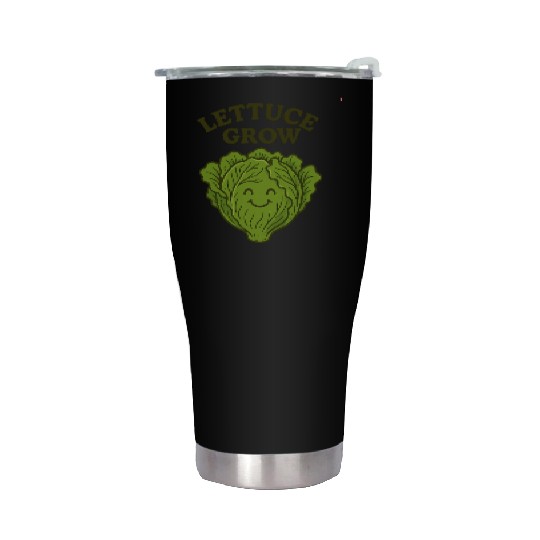 Vegetable Gardening Lettuce Stainless Steel Tumblers