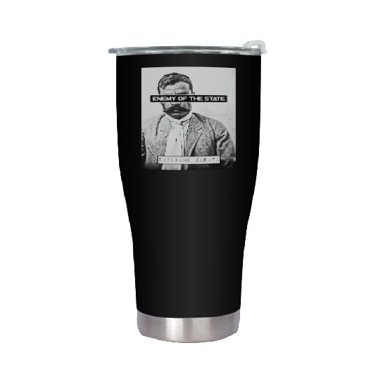 Emiliano Zapata (EOTS) (B&W) Stainless Steel Tumblers