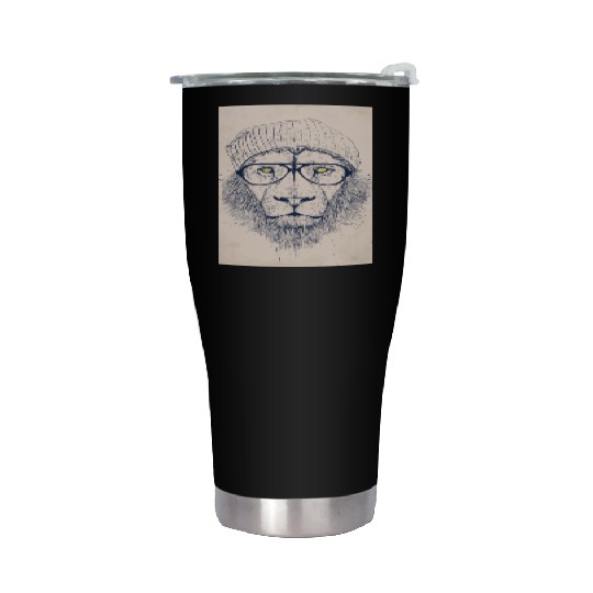 Hipster Lion Best Selling Top Store Popular Stainless Steel Tumblers