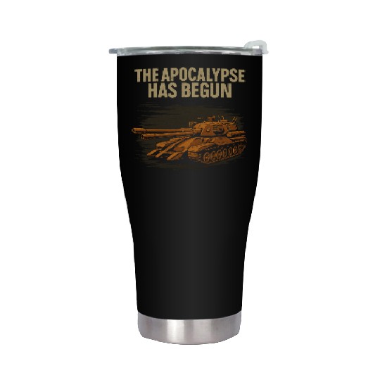 The Apocalypse Has Begun – Armored Titan Stainless Steel Tumblers