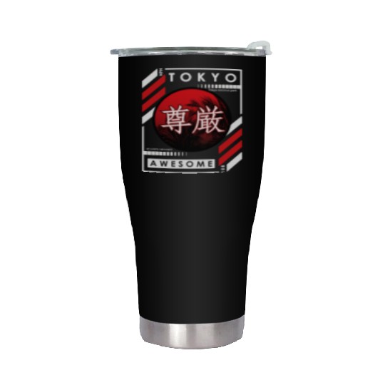 Tokyo Sunset Awesome Stainless Steel Tumblers