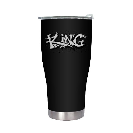 Graffiti KING Street Art Stainless Steel Tumblers