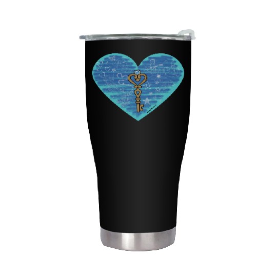 Girlhood in light blue Stainless Steel Tumblers