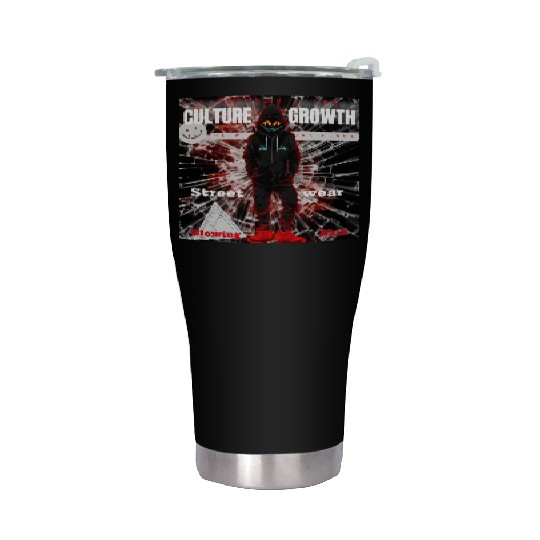 Futuristic Urban Streetwear Stainless Steel Tumblers