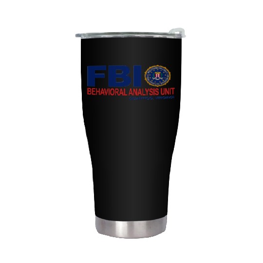 Criminal Minds BAU FBI Stainless Steel Tumblers