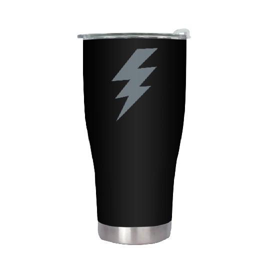 thunder lightning bolt flash Stainless Steel Tumblers