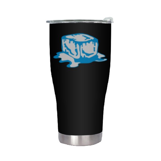 Ice Cube Stainless Steel Tumblers