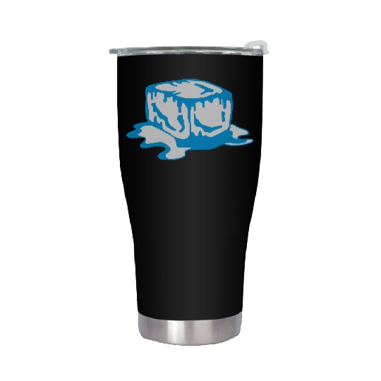 Ice Cube Stainless Steel Tumblers