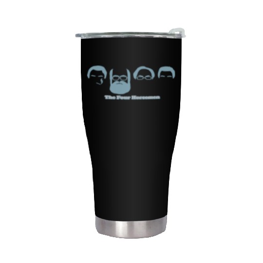 The Four Horsemen Stainless Steel Tumblers Stainless Steel Tumblers light blue