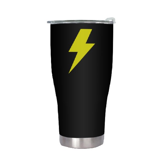 Lightning Bolt Stainless Steel Tumblers