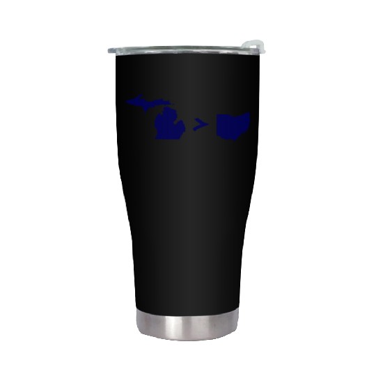 Funny Michigan Greater Than Ohio Stainless Steel Tumblers