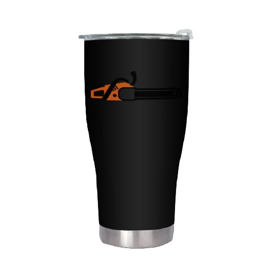 Chainsaw Stainless Steel Tumblers
