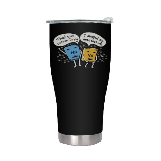 Chemistry joke sodium and neon Stainless Steel Tumblers