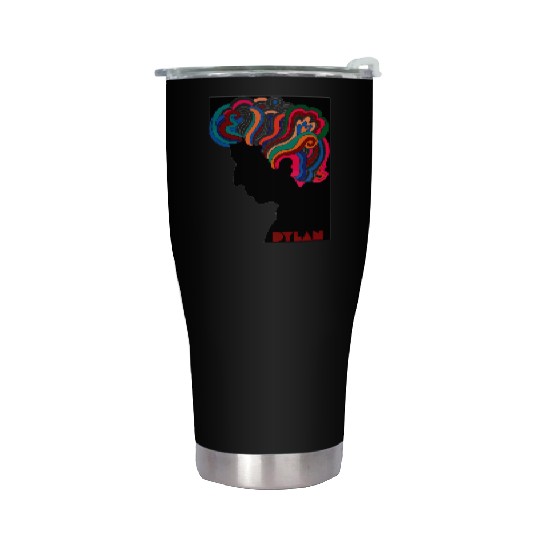 Bob Dylan icon Stainless Steel Tumblers