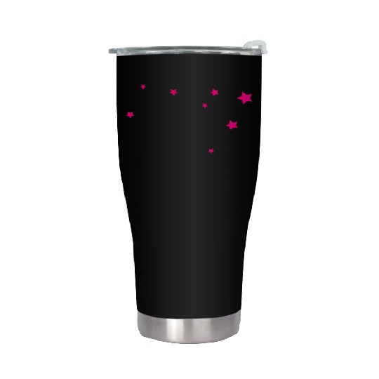 Stars, Pink, Bling Bling, Hen Nights Stainless Steel Tumblers