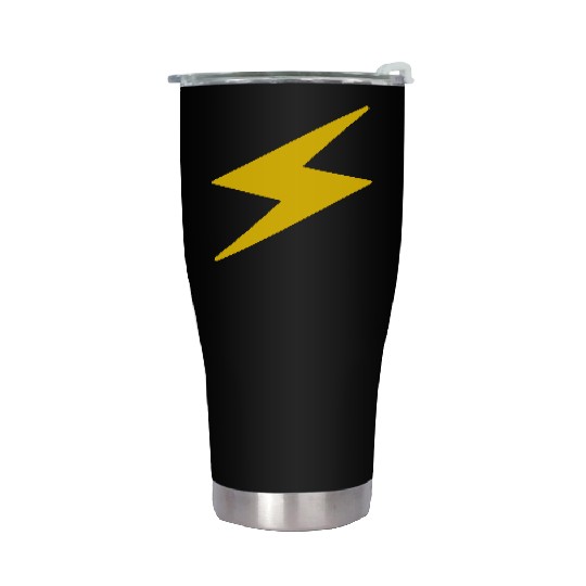 Lightning Bolt Stainless Steel Tumblers