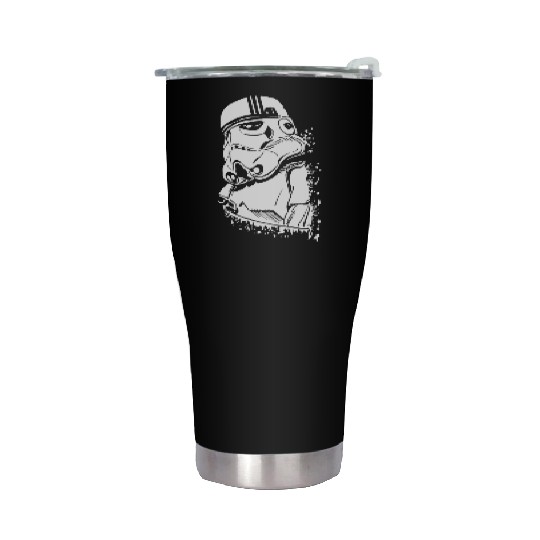 Funny and cool Star Wars Stormtrooper graffiti Stainless Steel Tumblers