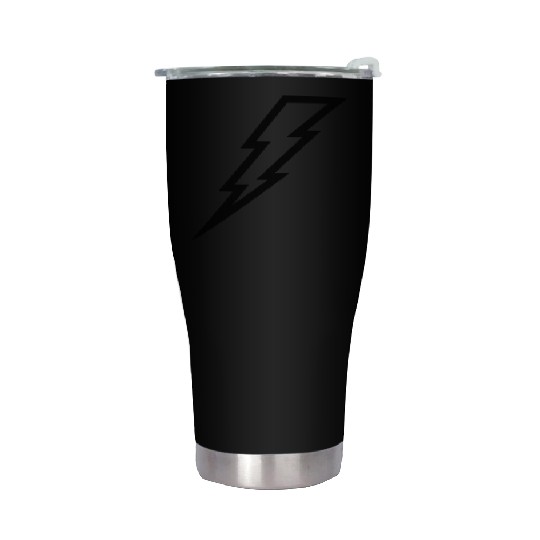 Lightning Bolt Stainless Steel Tumblers
