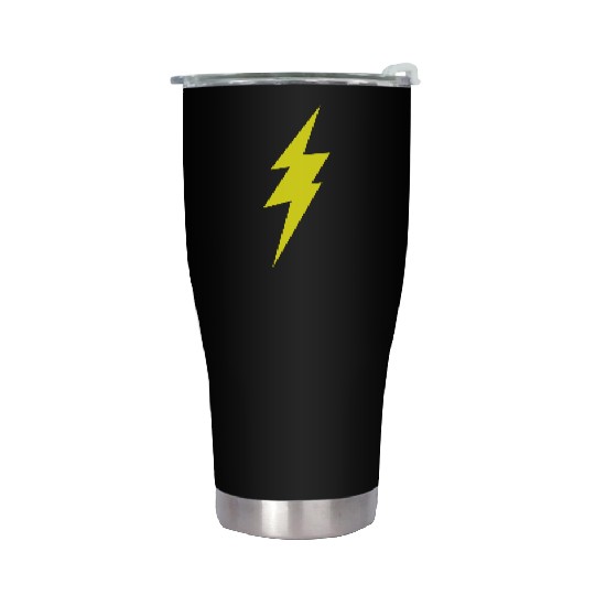 Lightning Bolt Stainless Steel Tumblers