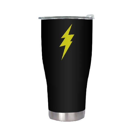 Lightning Bolt Stainless Steel Tumblers
