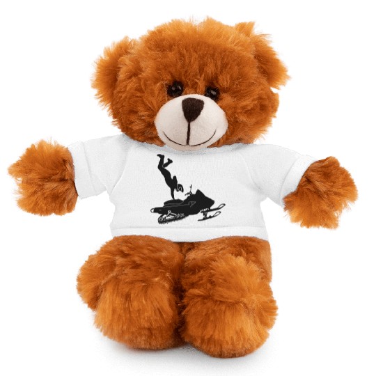 Snowmobil Stunts Stuffed Animals With Tee