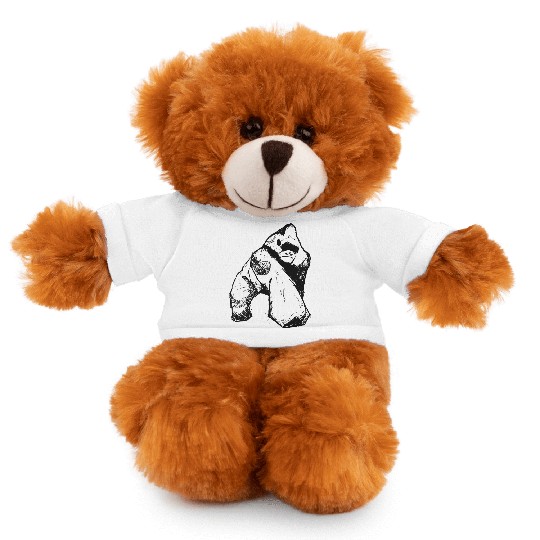 Stay Strong Gorilla Stuffed Animals With Tee