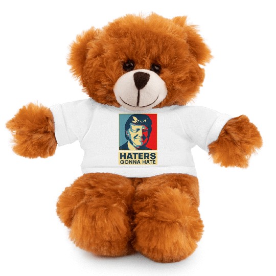 Funny Haters Gonna Hate President Donald Trump Stuffed Animals With Tee