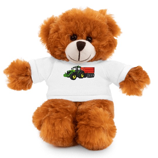 Tractor - farmer - agriculture - farm Stuffed Animals With Tee