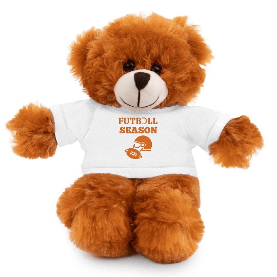Football Season design Stuffed Animals With Tee