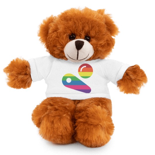 Pinball LGBT Player Stuffed Animals With Tee