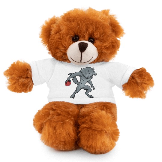 Disc Golf Werewolf Stuffed Animals With Tee