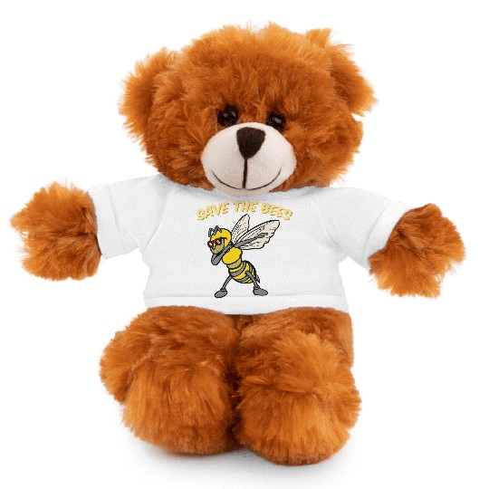 Save The Bees Stuffed Animals With Tee Dabbing Bumblebee Bee Earth Pl