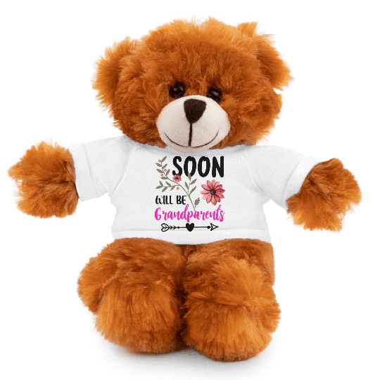 We Will Soon Become Grandparents, Be Grandparents Stuffed Animals With Tee