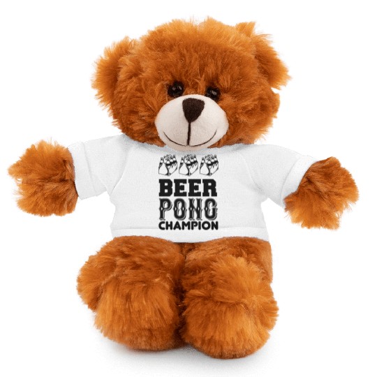 Beer pong champion Stuffed Animals With Tee