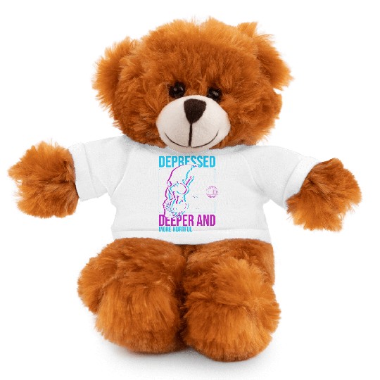 Depressed Streetwear Stuffed Animals With Tee