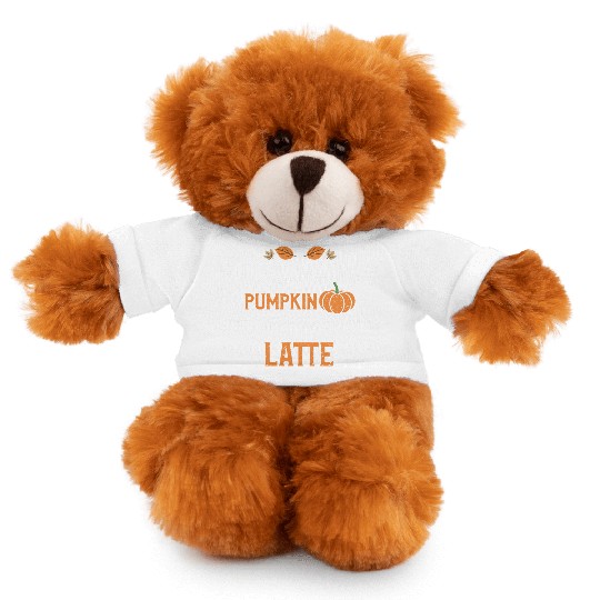 But First Pumpkin Spice Latte Stuffed Animals With Tee