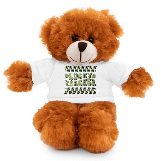 Lucky Teacher Saint Paddys St Patricks Day | Cool Stuffed Animals With Tee