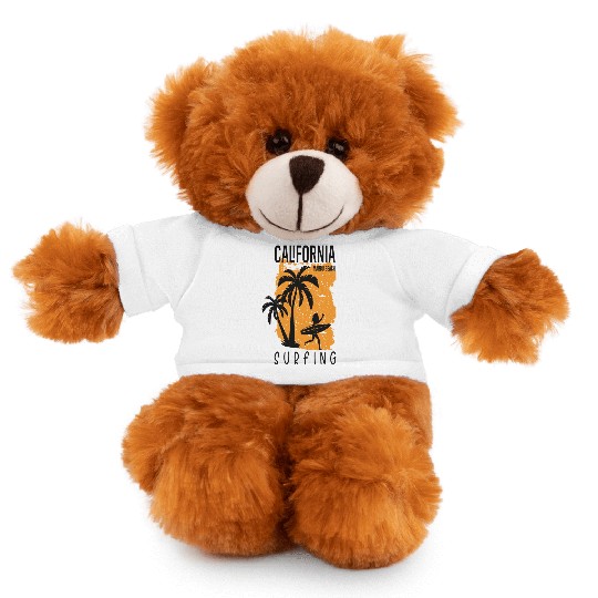California Malibu Stuffed Animals With Tee