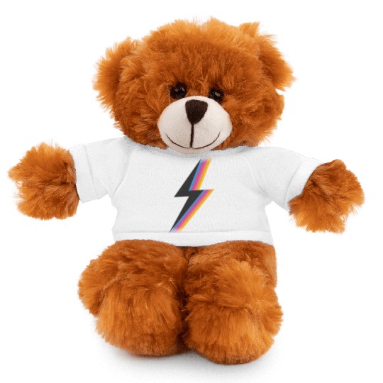 Lightning Bolt With Colorful Stuffed Animals With Tee